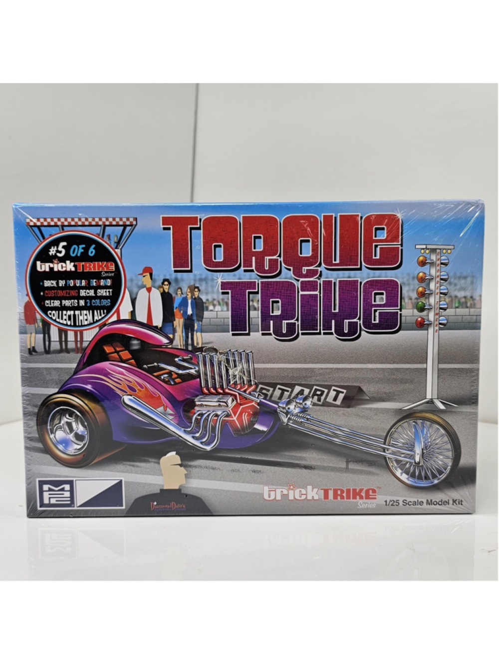 SEALED MPC 1/25 Scale Torque Trick Trike Plastic Model Bike Car Kit MPC897 NEW